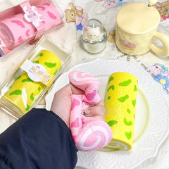 Slow Rising Squishy Roulade Stress Relief Decompression Toy