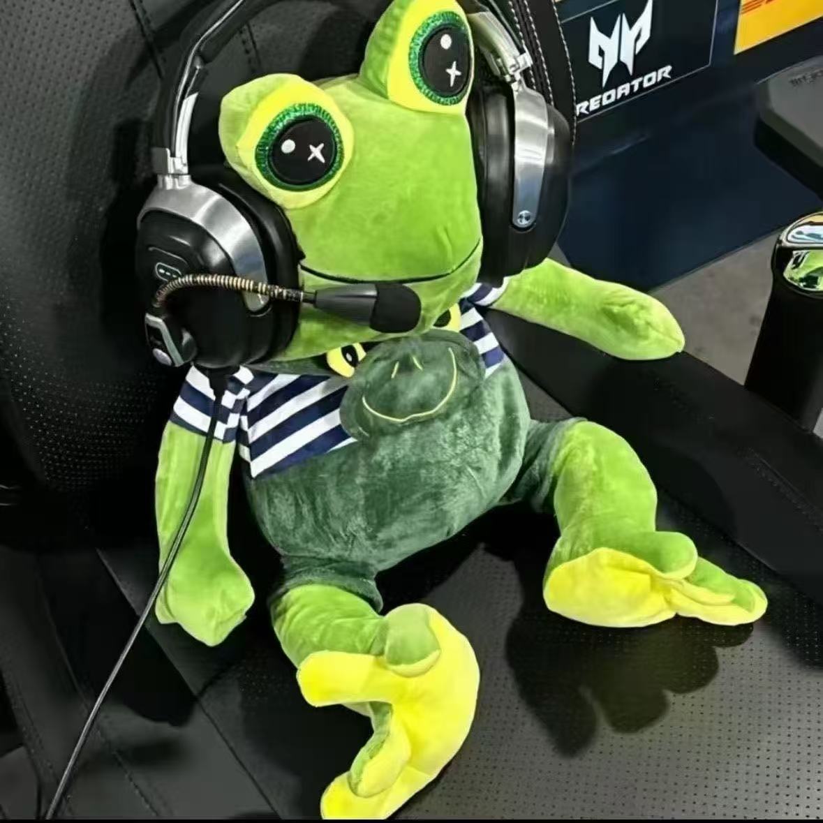 JABJABICH Frog Coach, same as the Green Dragon Coach, Donk's official frog plush toy